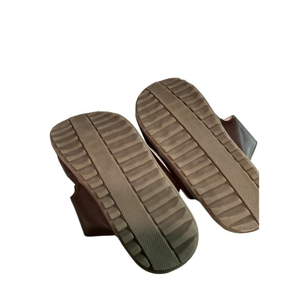 Clarks Brown Slip on two strap sandals Size EU 43‎ - Picture 9 of 10